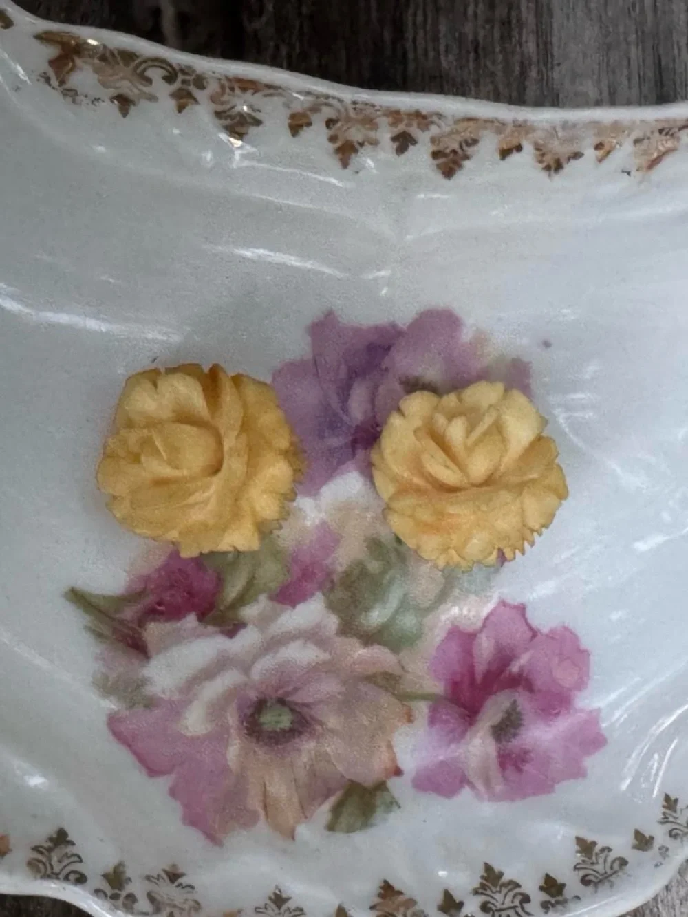 Vintage carved Rose Stud Earrings - Women Jewelry Earrings